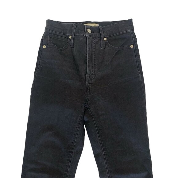 Madewell 11" High Rise Skinny Jeans 23 Gray Stretch Modern Minimalist - Picture 2 of 10